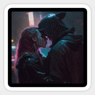 the kiss Sticker